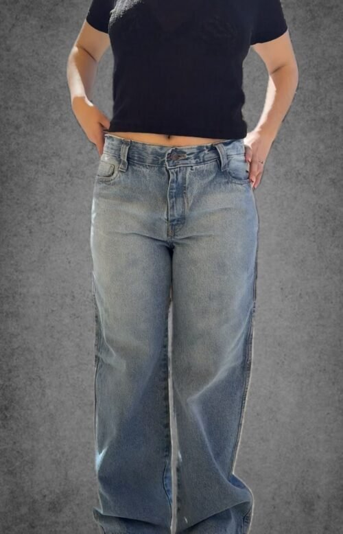 Wide Leg Ancho Jean Cielo