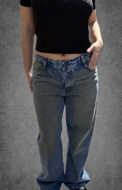 Wide Leg Ancho Focalizado Óxido